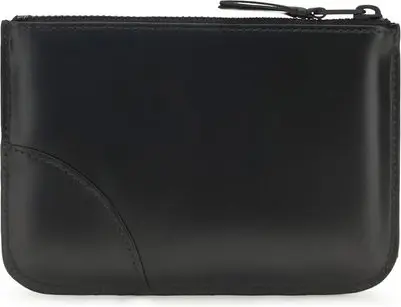Wallet Comme Des Garcons Black Calf Leather Bos Taurus