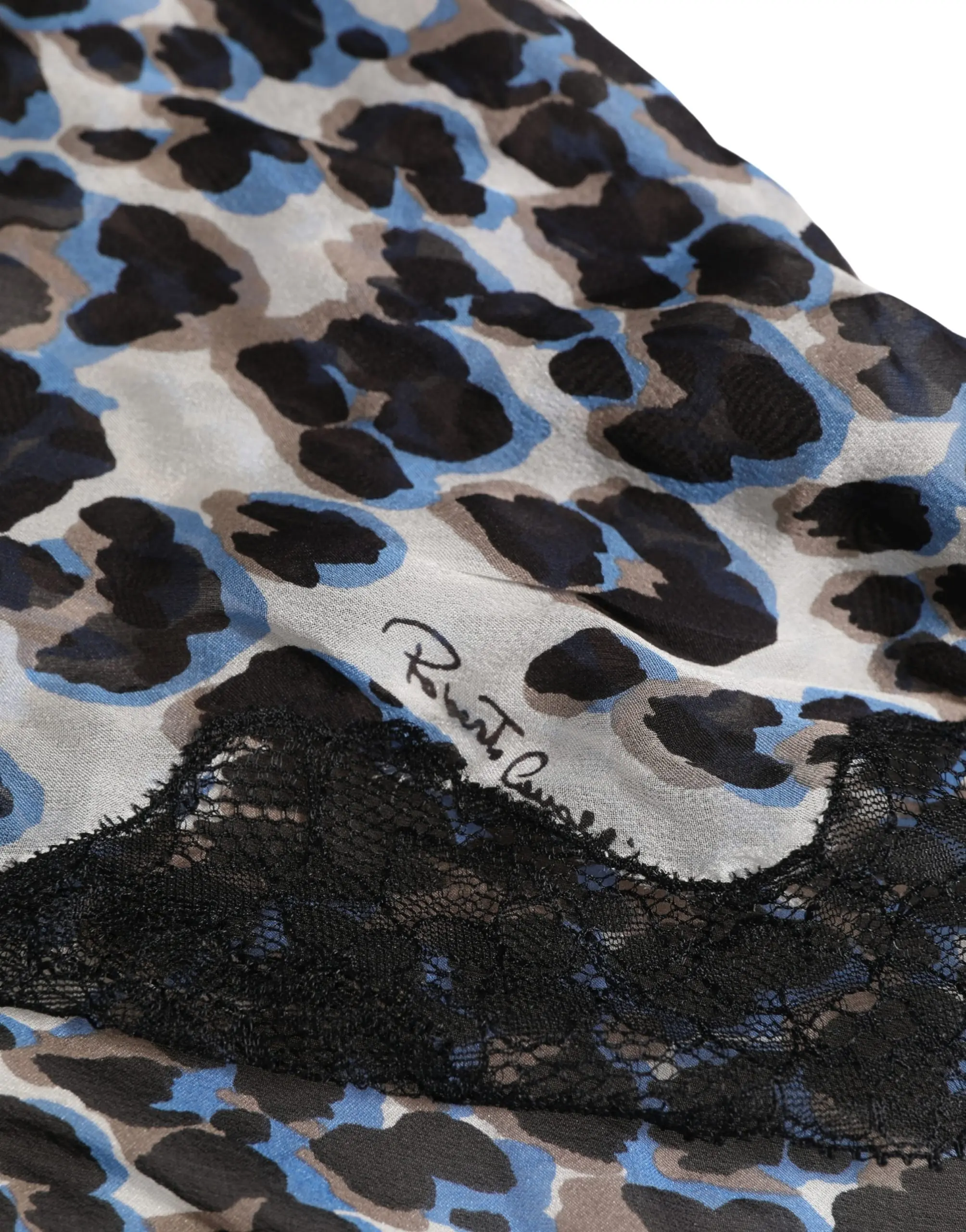 Roberto Cavalli Multicolor Leopard Dizayndagi Ichki Kiyim Ustki Kiyimi