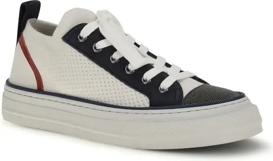 Multicolor Cotton Low Top Sneakers Brunello Cucinelli