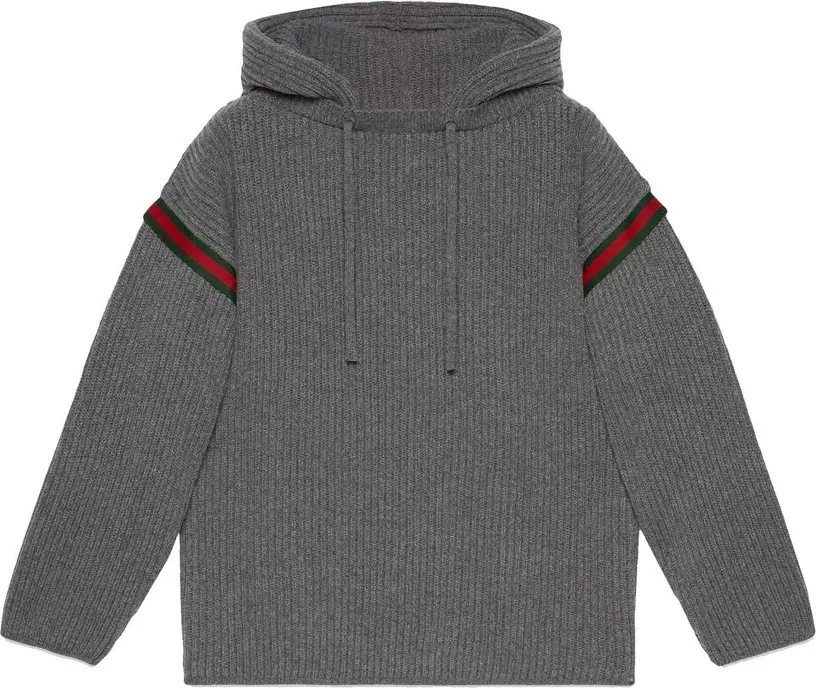 Свитшот Gucci Серый Кашемир