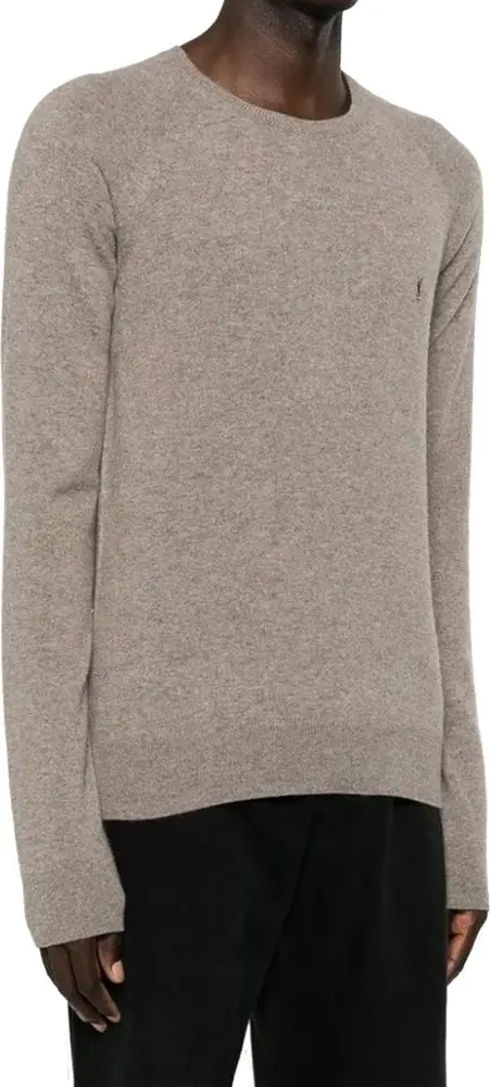 Brown Cashmere Sweater Saint Laurent