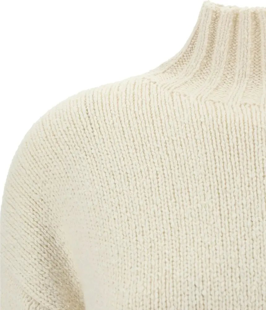 Sweatshirt Jil Sander White Silk