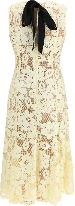 Платье Self-Portrait Bicolor Polyester Casual Dress