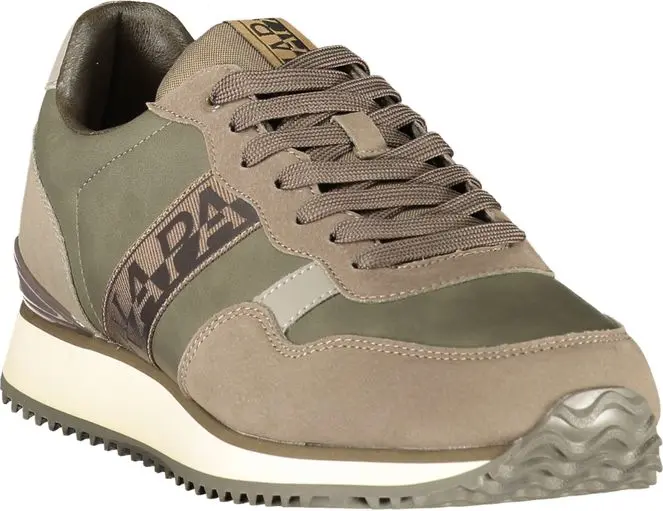 Napapijri Verde Polyurethane Uomo krossovka