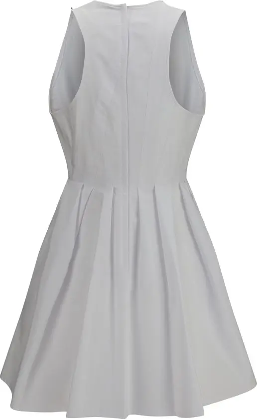 Max Mara White Cotton Casual Dress