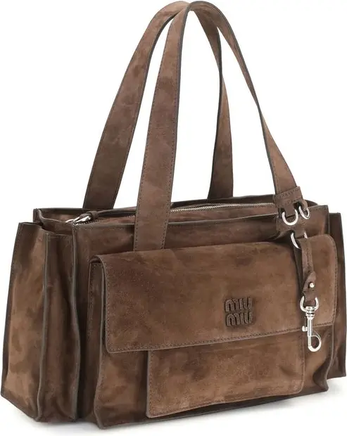 Bag Miu Miu Brown Calf Leather Bos Taurus
