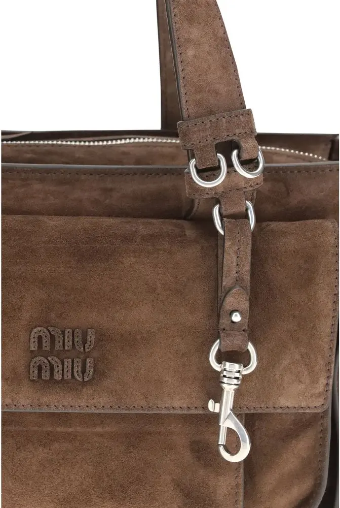 Bag Miu Miu Brown Calf Leather Bos Taurus