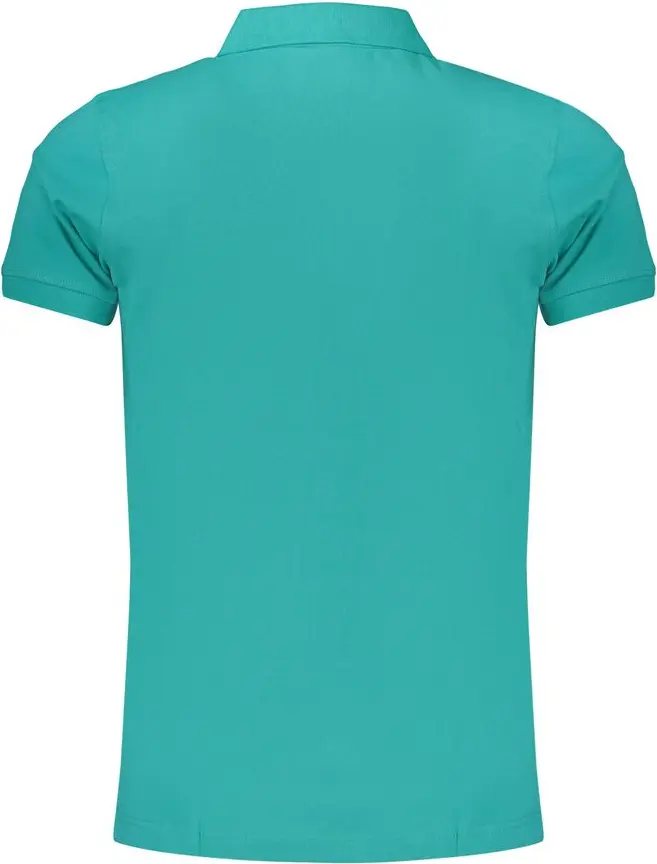 Polo shirt Geographical Norway, green, cotton