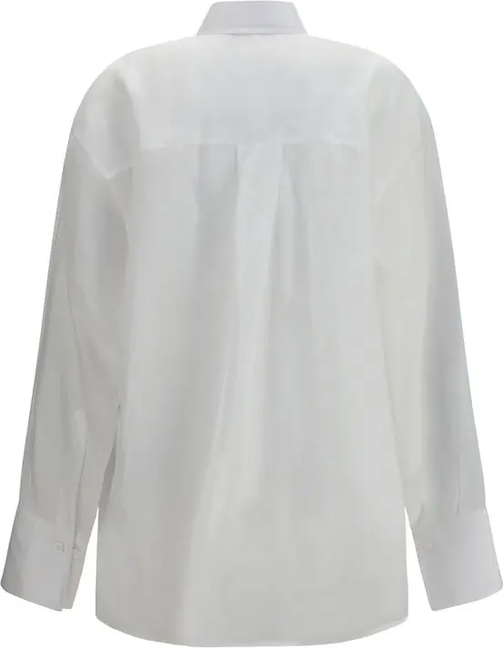 Shirt Ermanno Scervino White Ramie Shirt