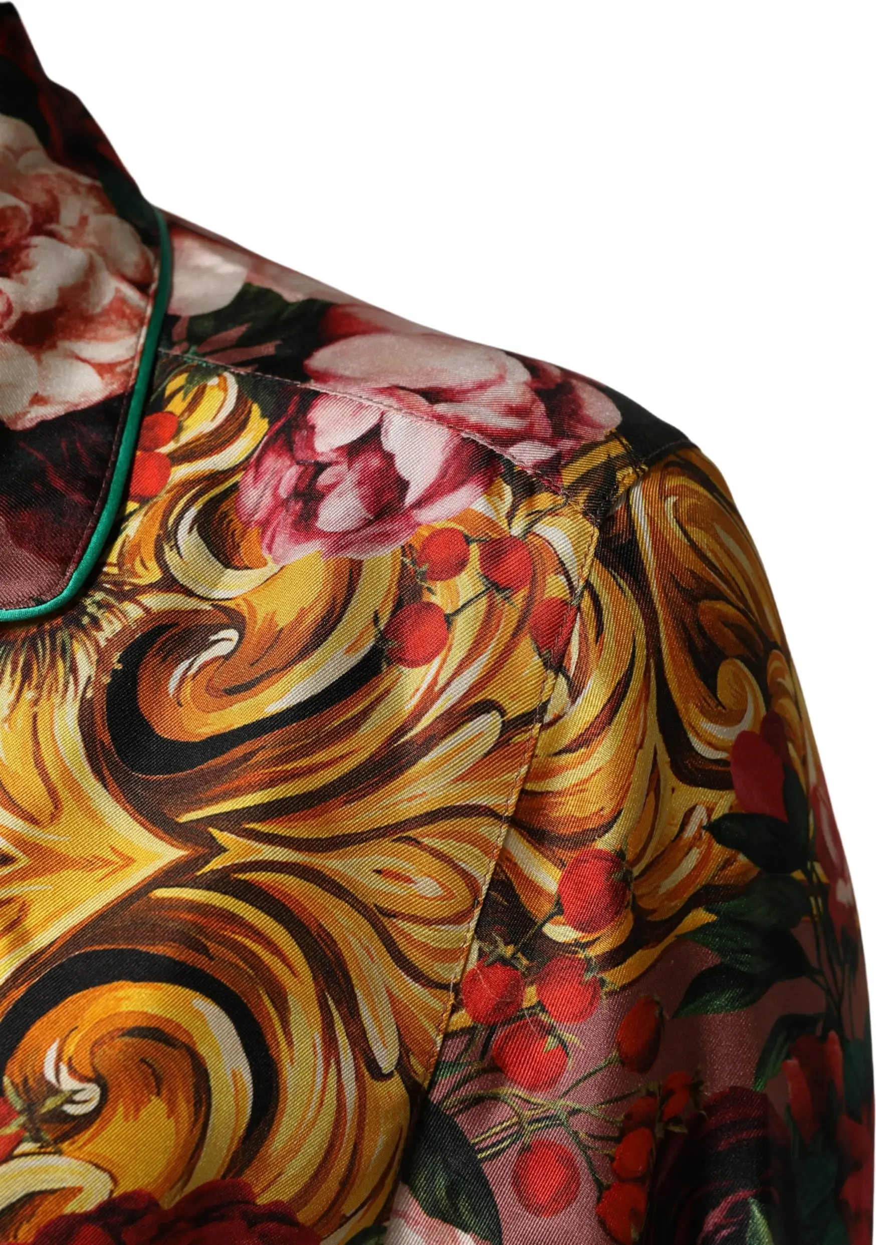 Long Sleeves Button Down Shirt Top Dolce & Gabbana