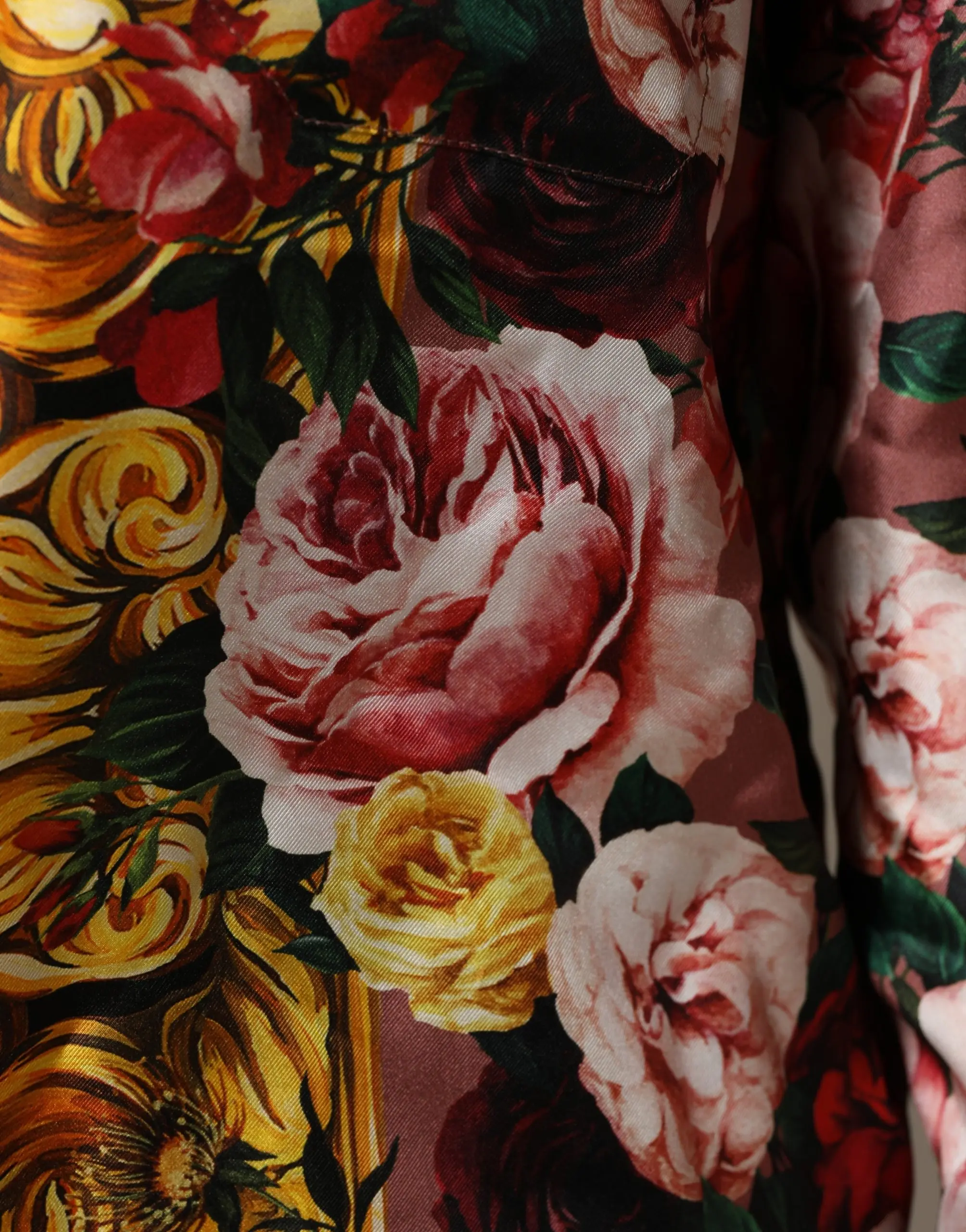 Long Sleeves Button Down Shirt Top Dolce & Gabbana