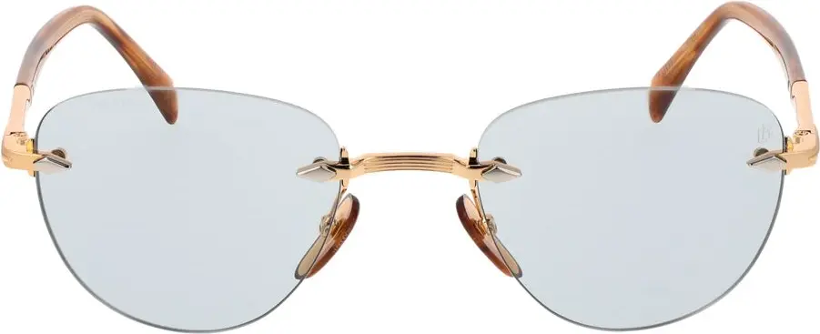 Sunglasses David Beckham Gold Metal