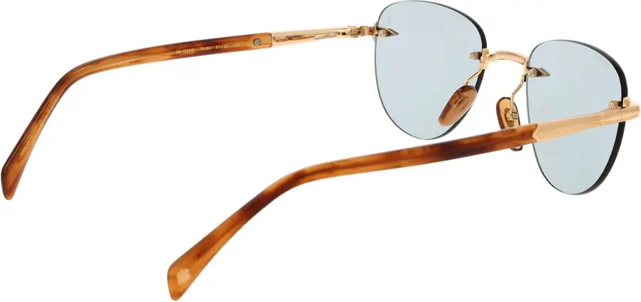 Sunglasses David Beckham Gold Metal