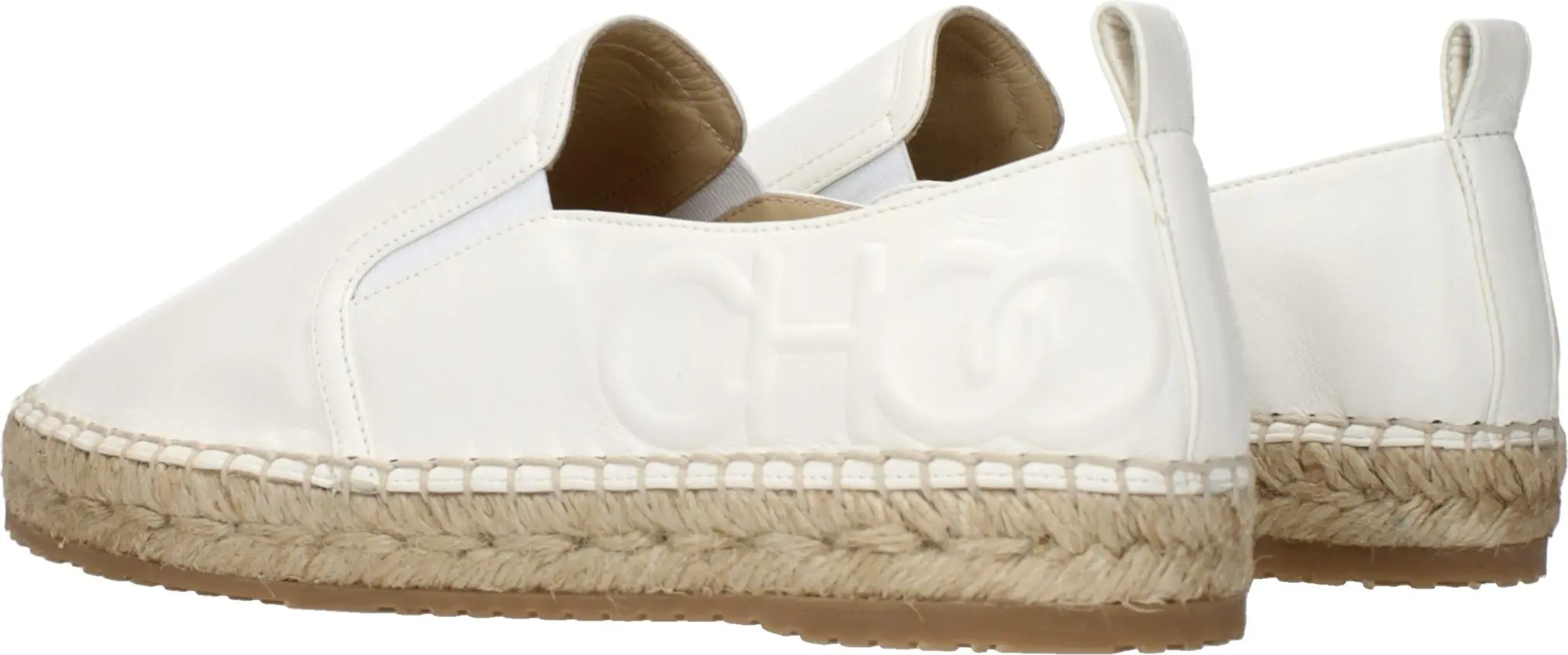 Espadrilles Jimmy Choo Eyewear Oq Sirt Terisi Oq