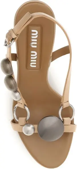 Босоножки Miu Miu Bos Taurus на шпильке