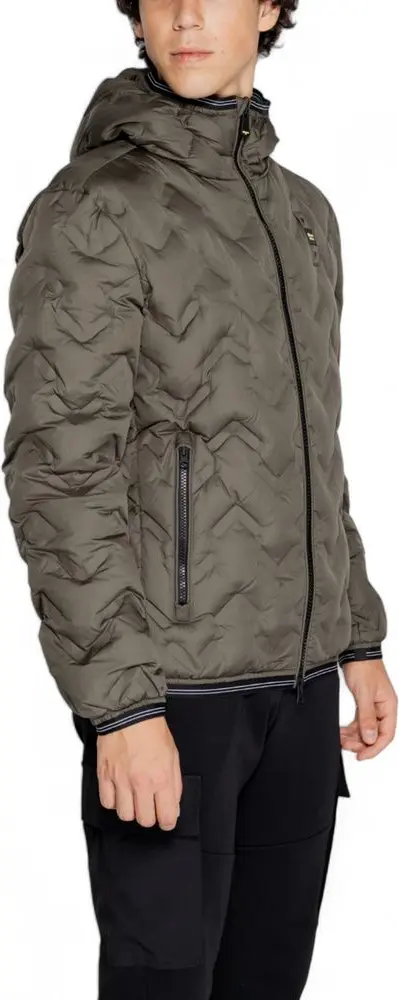 Двухцветная полиуретановая куртка Blauer