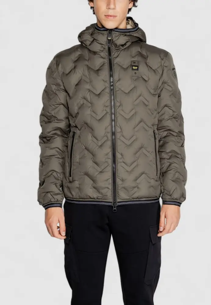 Двухцветная полиуретановая куртка Blauer