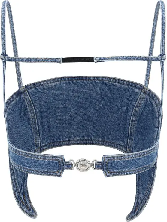 Denim Top Marine Serre