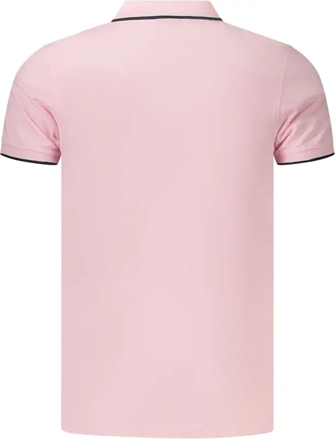 Polo Shirt Geographical Norway Rosa Cotton