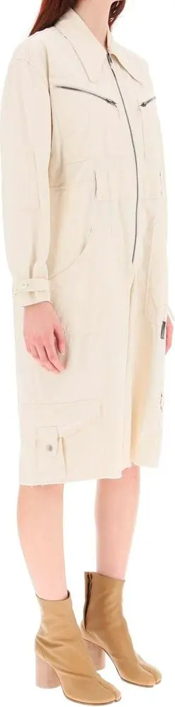 Комбинезон Maison Margiela Белый Хлопок