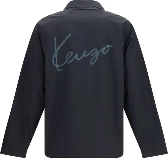 Jacket Kenzo Black Cotton Jacket