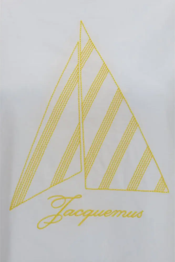 White Cotton T-shirt Jacquemus