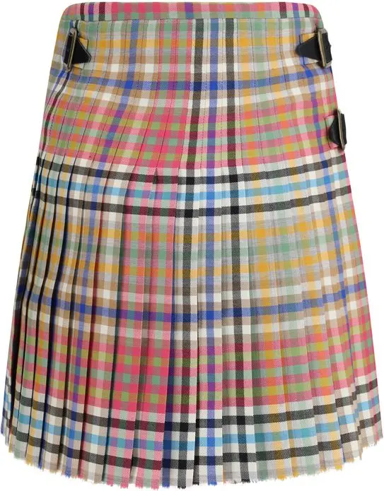 Vivienne Westwood Heather Check Mini Kilt yubkasi
