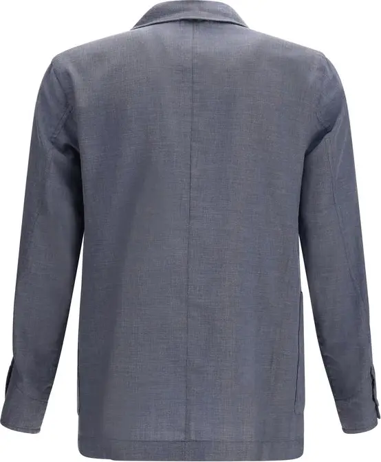 Jacket Gray Wool Oves Aries