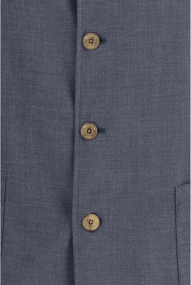 Jacket Gray Wool Oves Aries