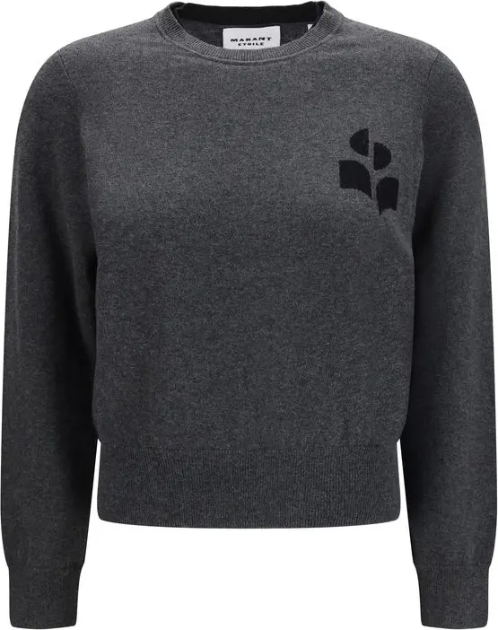 Etoile Isabel Marant Gray Wool Oves Aries sweatshirt