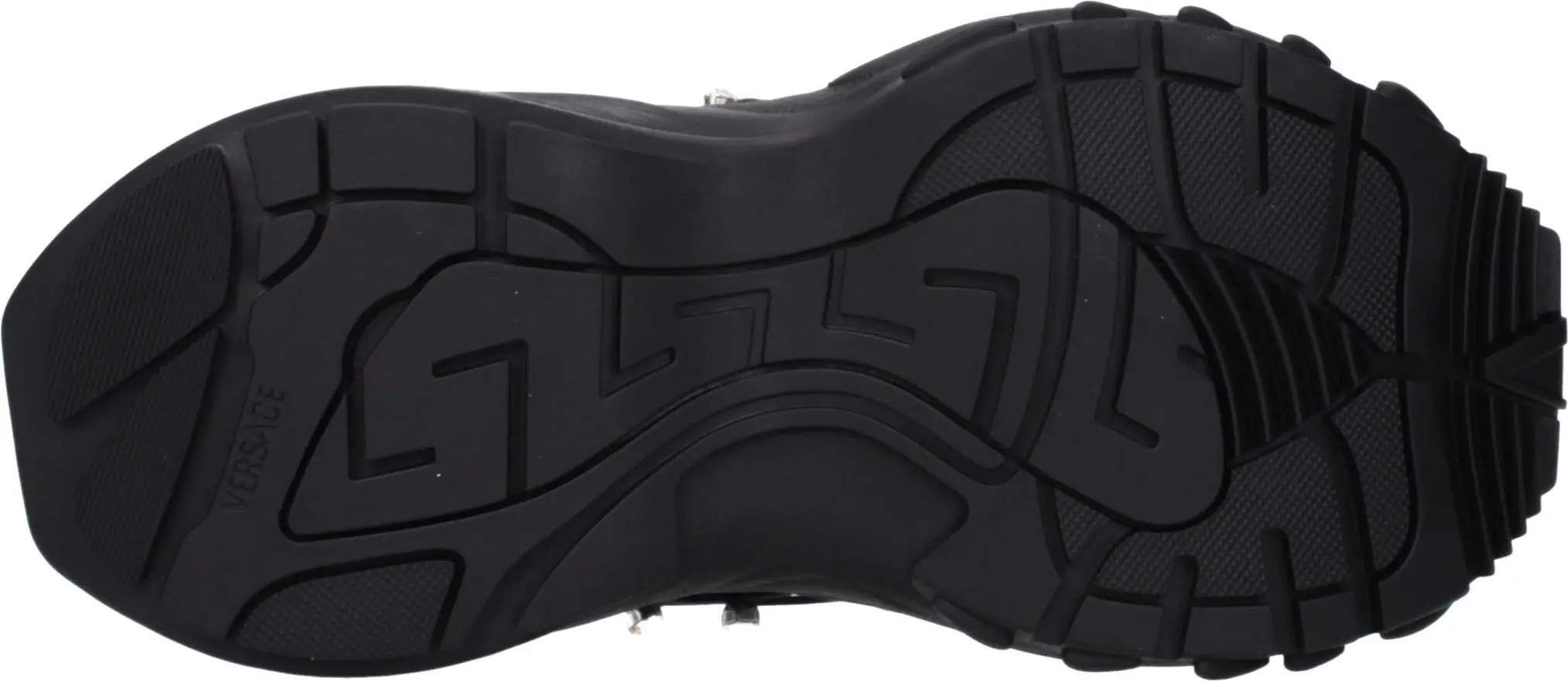Versace Black Fabric Chunky кроссовкалари