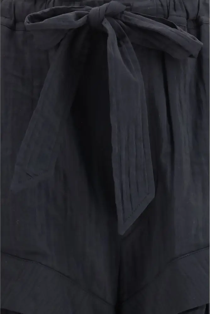 Shorts Etoile Isabel Marant Black Viscose Cargo