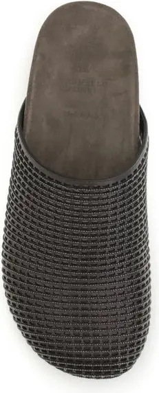 Slides Brunello Cucinelli Brown Calf Leather