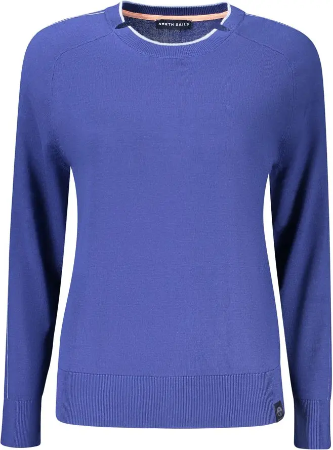Blue Viscose Women's Sweater