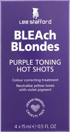 Balm Lee Stafford Bleach Blondes Purple Toning Hot Shots