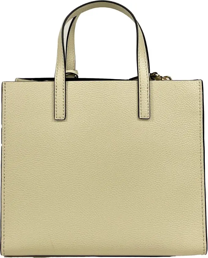 The Marc Jacobs Ayollar uchun Mini Pebbled Tote sumkasi - Marshmallow