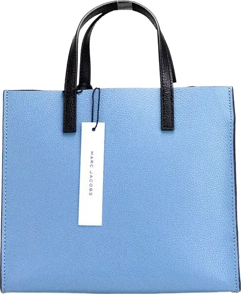 Tote Crossbody Bag The Marc Jacobs Grind Mini Blue Heaven Colorblock Leather