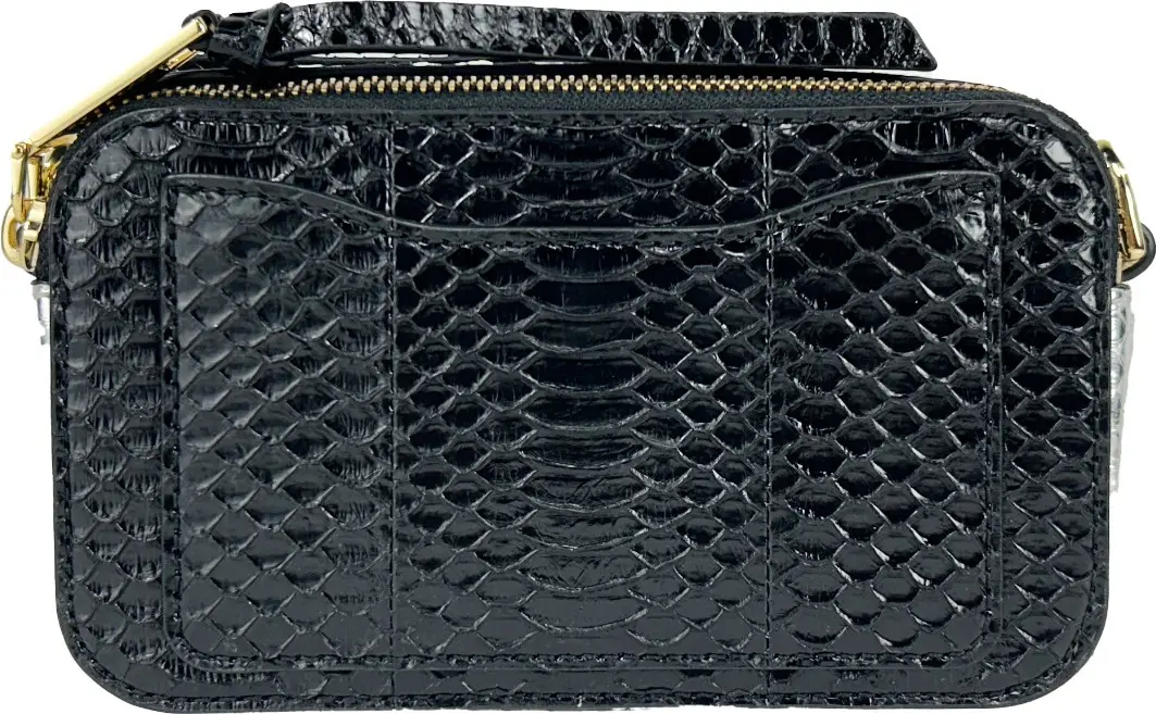 Сумка через плечо The Marc Jacobs The Snapshot Snake Skin Crossbody Bag