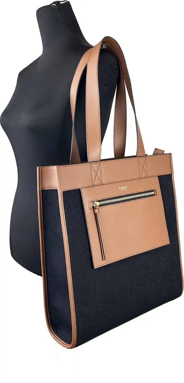 Tote Bag Burberry Small Pocket Tote Manzon Bag Purse