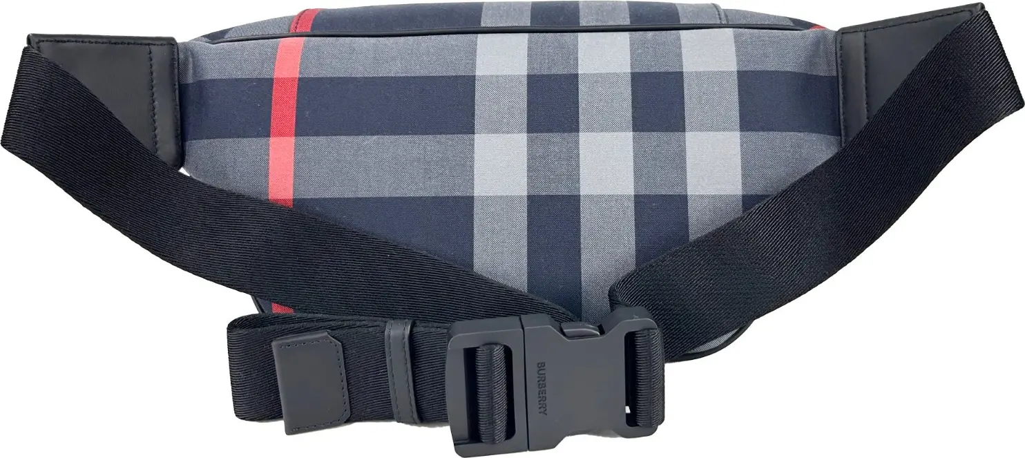 Burberry Medium Check Sonny Fanny Belxorun sumkasi