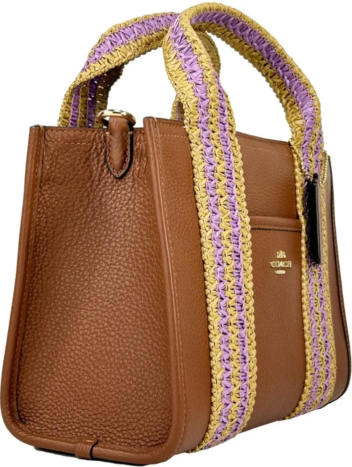 Tote Bag Coach Straw Web Smith 24