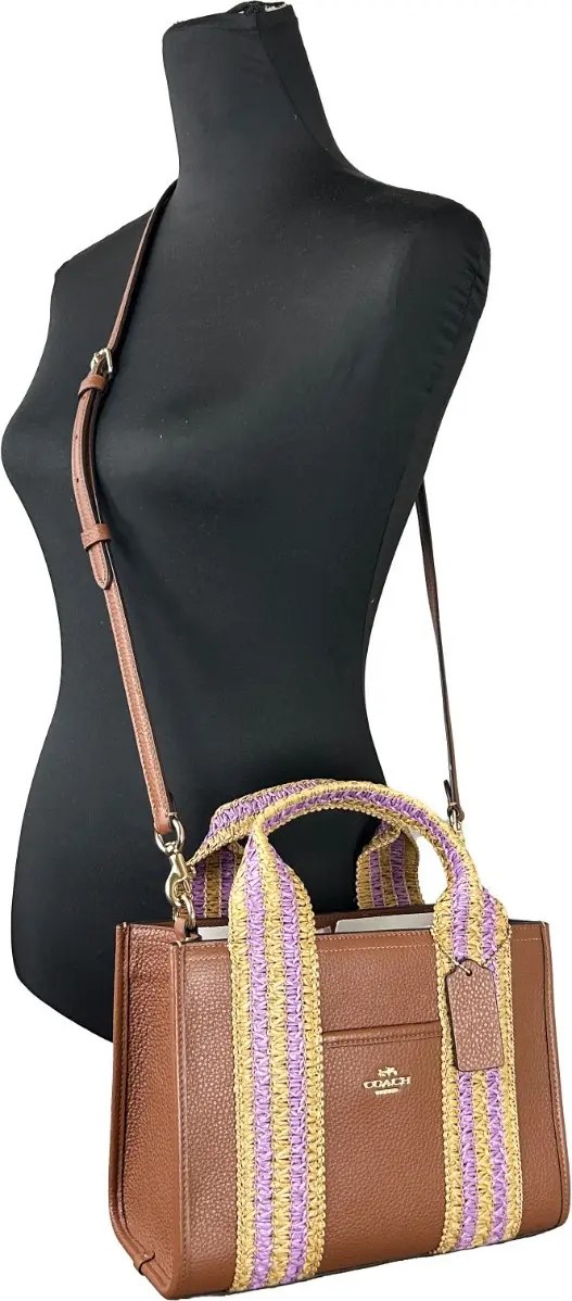 Tote Bag Coach Straw Web Smith 24
