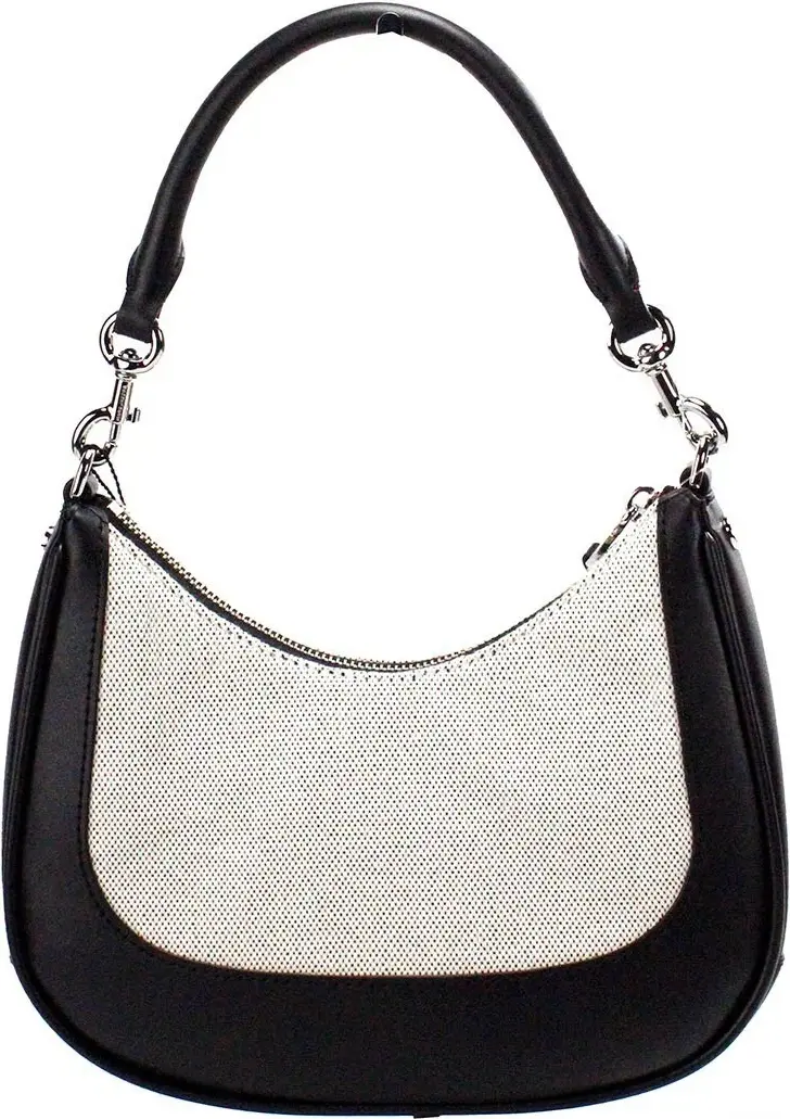 Sumka The Marc Jacobs Natural Black Canvas Teri Zamsh Xalta Yelkada