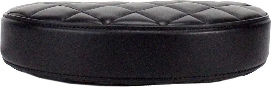 Kate Spade Carey Small Qora Materialdan Tikilgan Zamokli Zamokli Zamokli Sumka Crossbody