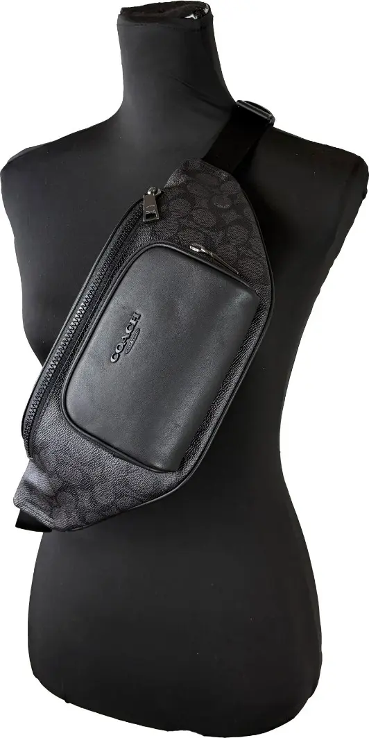 Coach Racer Signature Fanny Belt Bag