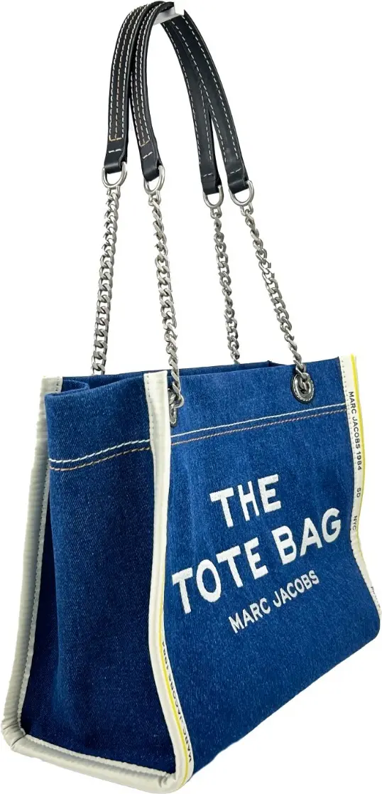 Tote Bag The Marc Jacobs Denim Chain Medium