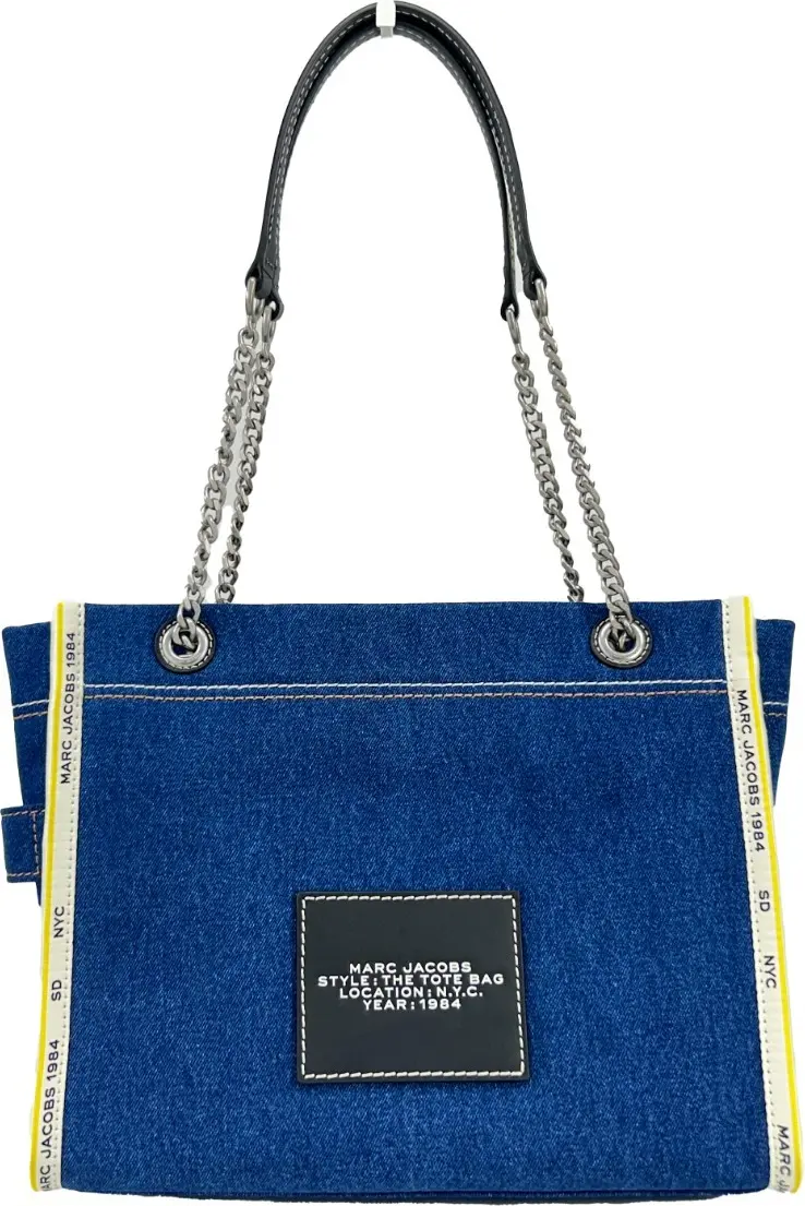 Tote Bag The Marc Jacobs Denim Chain Medium