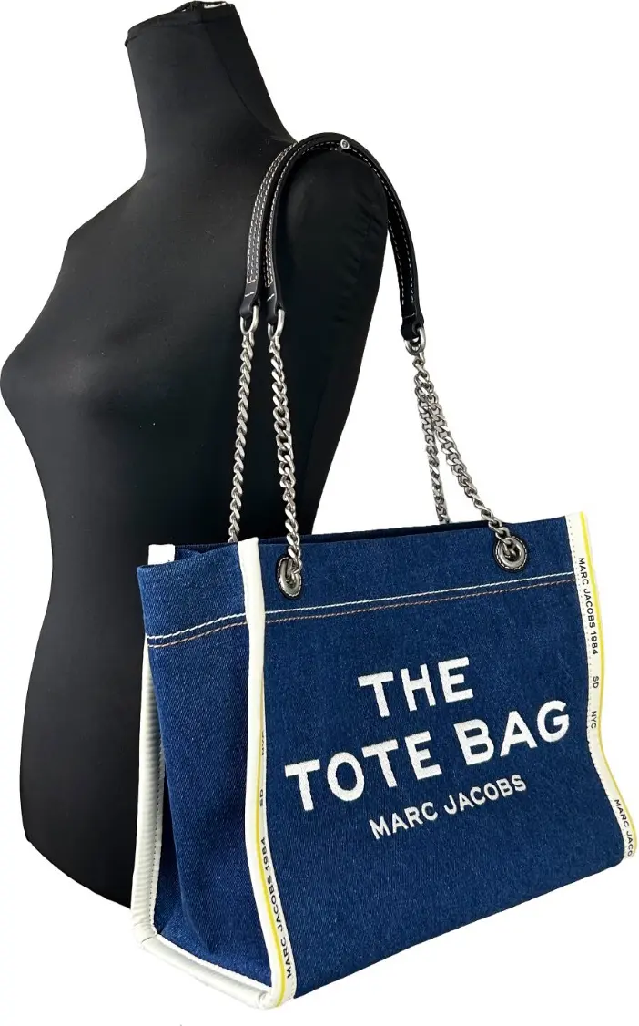 Tote Bag The Marc Jacobs Denim Chain Medium