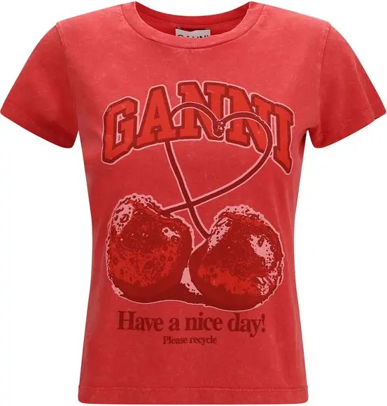 Свитшот GANNI Multicolor Cotton Sweatshirt
