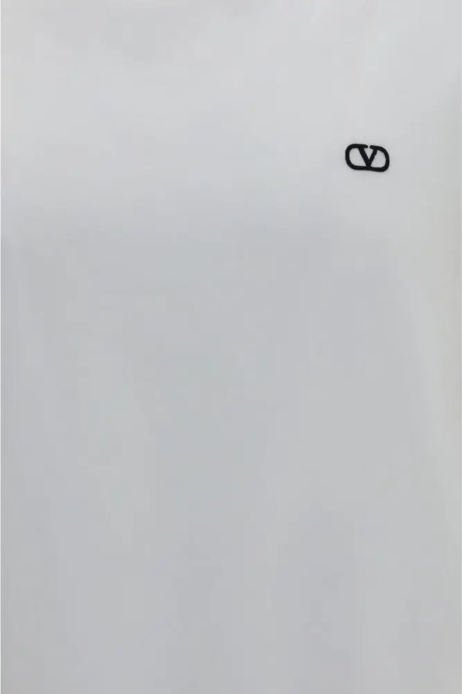 Футболка Valentino White Cotton T-Shirt